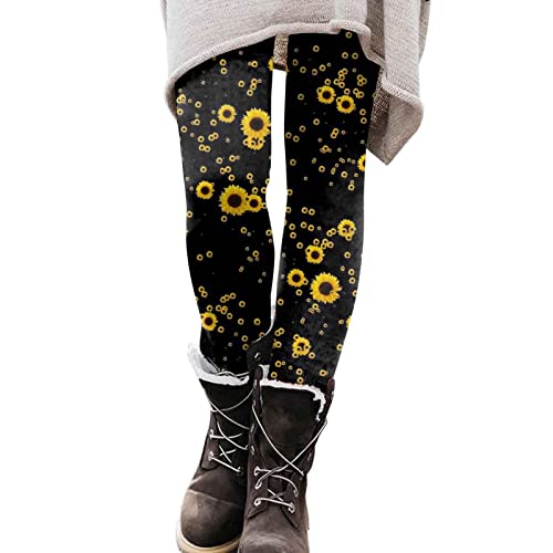 Leggings para mujer, algodón, multicolor, pantalones de dormir largos y ajustados, pantalones deportivos estampados, cintura alta, elásticos, ajustados, pantalones de yoga, cómodos pantalones de