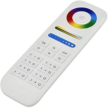 CC02 8-Zone RF Wireless Handheld Single-Color, CCT, RGB, RGBW, and RGB+CCT Remote Control, 33103HR8Z5C