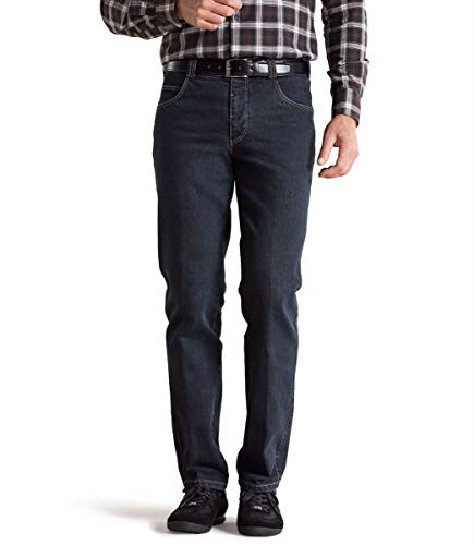 MEYER Diego Pantaloni, Blu (Blue-Brown 44), 25 Uomo