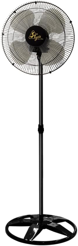 Venti-Delta Oscilante de Coluna Gold 50 cm, Bivolt – Reduzida, 695317, 200 W, Preto