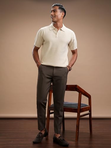 Image of Highlander Men's Polo Tshirt | Flat Knit | Regular Fit | Polo T-Shirt for Man