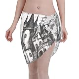 Photo Gallery duwaa gothic fairy tale castle04 - costume da bagno da donna, copricostume da bagno con stampa, pareo da spiaggia, gonna corta trasparente, per spiaggia e piscina Photo Gallery duwaa gothic fairy tale castle04 - costume da bagno da donna, copricostume da bagno con stampa, pareo da spiaggia, gonna corta trasparente, per spiaggia e piscina