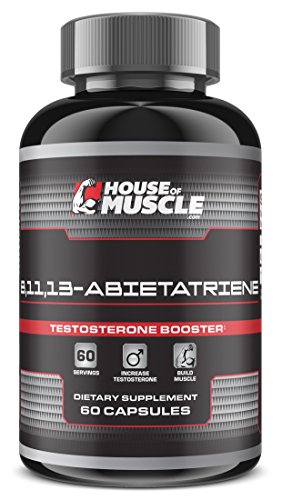 8,11,13-Abietatriene -- Testosterone Booster Supplement -- 60 capsules