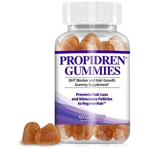 Atrafen Propidren Gummies by HairGenics. World’s First DHT Blocker Gummies to Prevent Hair Loss and Stimulate Hair Follicles to Stop Hair Loss and Regrow Hair. 60 Count, 1 Month Supply. Cover