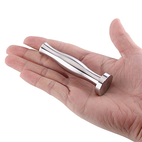 Coffee Tamper,1Pc Stainless Steel Solid Espresso Hammer Refillable For Nespresso Capsules Machine New 2.4cm / 0.94inch