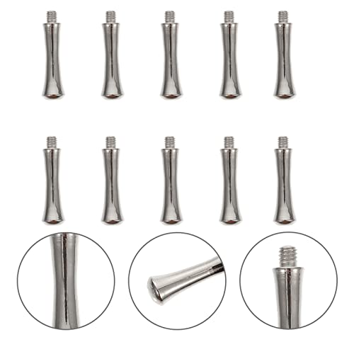 Villcase 10Pcs Hair Scissors Finger Replacement Scissor Parts Stainless Steel Scissors Finger Rest #TOP2