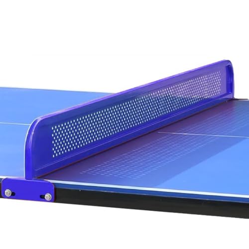 Rygcrud Outdoor Table Tennis Net - Metal Iron Grid, Countertop Separator Practice/Train for Courtyard, Parks, Clubs(Blue)