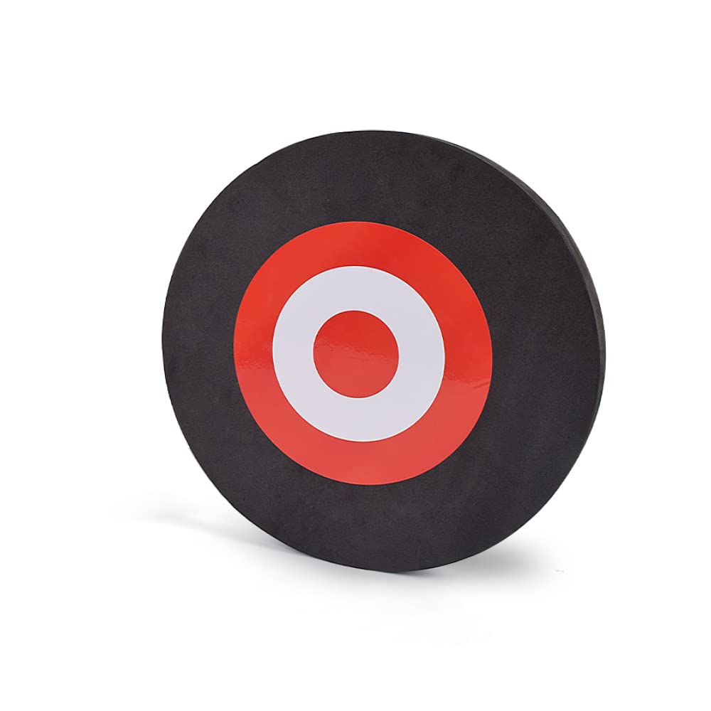 NIKA ARCHERY Arrow Targets EVA Foam Round Target for Shooting, Black, 1 Piece