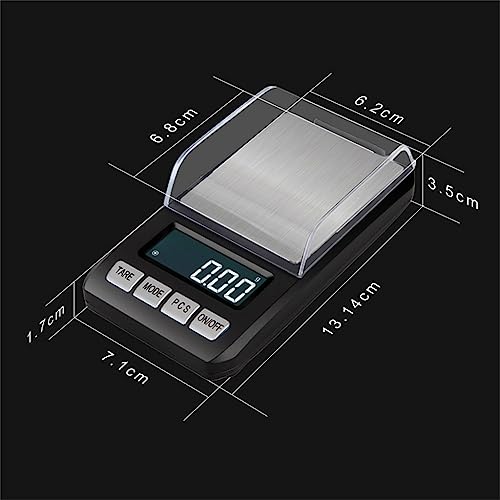 Báscula digital portátil alta precisión 0.01g/0.1g miniatura 4