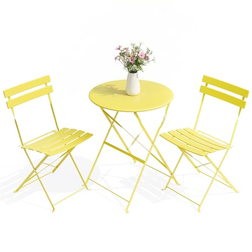 LIFERUN Folding Bistro Set