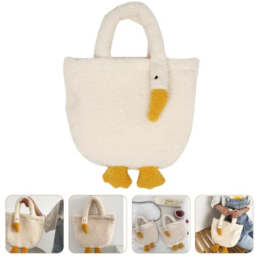Bolsa de peluche para mujer ligera y cómoda: felpa de diseño adorable que combina con todo 7