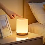 VIWAVE Night Light Kids,LED Dimmable Baby Night Light with 256 RGB & Timer & Memory,USB Rechargeable Touch Lamp Battery Bedside Lamps,Toddler Portable Nightlights for Adults,Children,Bedroom,Camping