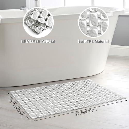 Alfombrilla de ducha antideslizante para la seguridad de toda la familia 3
