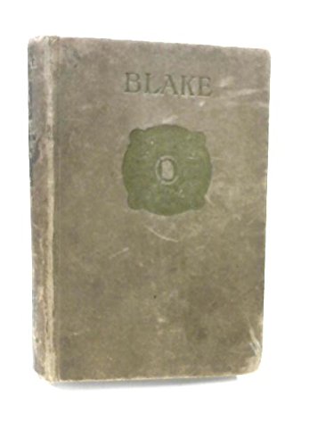 William Blake B000SI93NY Book Cover