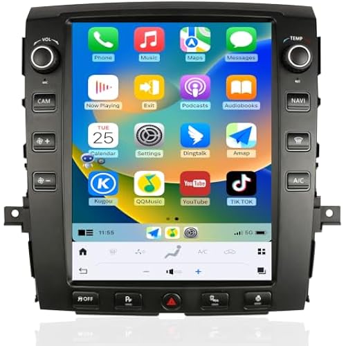 Radio for 2016 2017 2018 2019 Nissan Titan Radio Stereo Caplay Android Auto