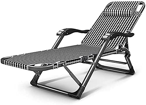 Chaise pliante robuste zéro gravité et imperméable avec dossier réglable