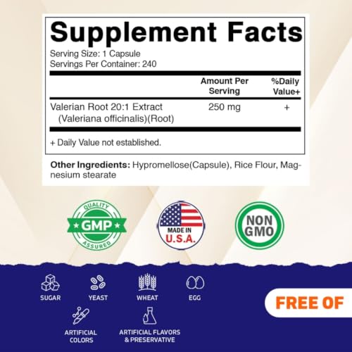 Vitamatic Valerian Root 20:1 Extract