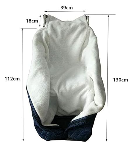 Couverture pour fauteuil roulant imperméable et légère avec fermeture éclair intégrée - 8