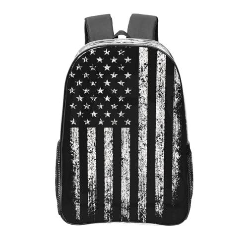 Sac à dos transparent camouflage léger contre l'oubli des affaires d'école