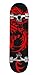ChromeWheels 31 inch Skateboard Double Kick Skate Board Cruiser Longboard 8 Layer Maple Deck Skateboards for Kids and Beginners