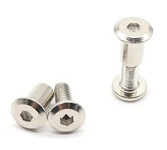 BinifiMux 10-Pack M6x45mm Rivet Countersunk Hex Socket Cap Bolts And - View #8