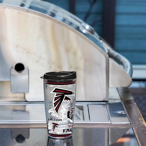 Image of Rico Industries NFL Football Double Wall Mayhem 16oz Tritan Tumbler W Lid