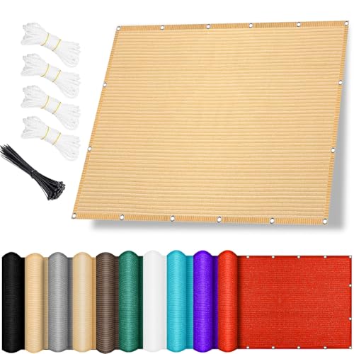 Toldo vela rectangular para crear zonas de sombra en comedores de jardín 2