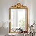Besdomus Gold Arched Vintage Mirror: 30