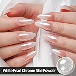 FANDAMEI Nail Design Kit, Nail Art Kit, 15 PCS Nail Brushes For Nail Art, Nail Art Tools, Rhinestones For Nails, Nail Stickers, Pearl Chrome Nail Powder, Chrome Powder For Nails, Nail Design Tools - Image 2