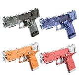 Wasserpistole Spielzeug für Kinder,4 Stück Wasserspritzpistole Klein,Mini Wasserpistolen,Premium Wasserpistolen Set,Wasser Spritzpistole Kunststoff,Wasser Spritzpistole für Sommerpartys im Freien