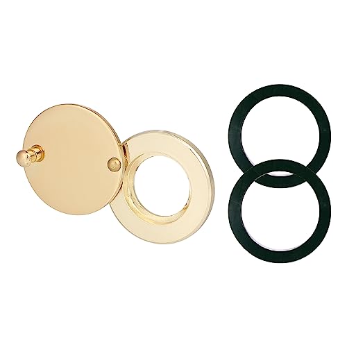 TOYMIS Couvercle de Judas, Couvercle de Trou de Porte pour Judas de Porte Judas de Judas pour la Maison Protecteur de Judas avec Outil d'Installation Auto Adhésif