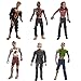 6pcs Zombie Toys Hand Paint Dead People Figurines Set for Halloween Party Decorations
