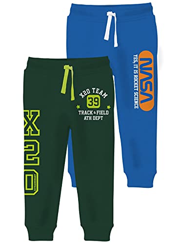 Image of minicult Boy's Regular Fit Cotton Track Pants