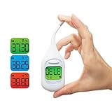 Fácil de usar. Con la pantalla LCD y ajuste del modo de silencio, puede obtener las mediciones dentro de 1s a través del servicio con una sola tecla fácilmente en la oscuridad sin molestar el sueño de su bebé.