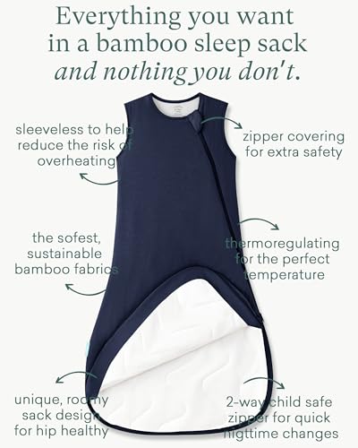 Image of PurComfy Extra-Long Toddler Sleep Sack, Premium Bamboo Viscose Warm Sleeping Bag Supersoft 1.0 TOG Wearable Blanket 3T-4T-5T