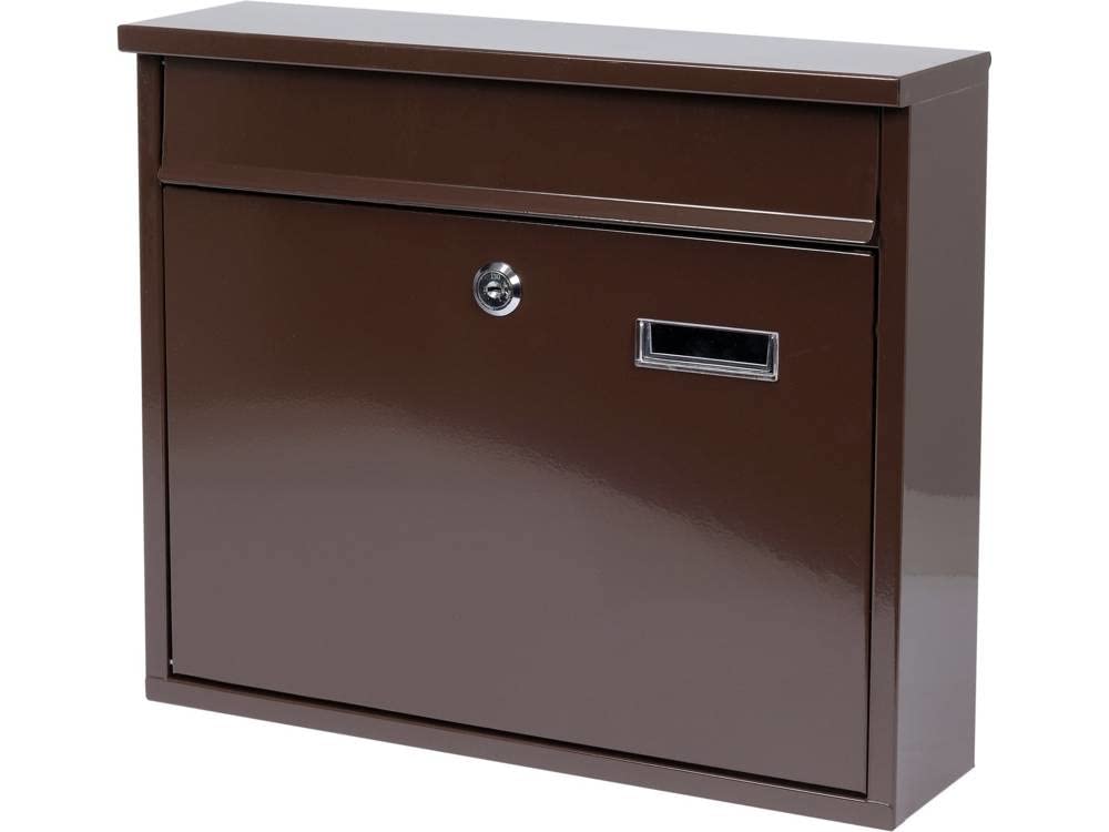 VOREL 78577-310x360x100mm buzón de color marrón