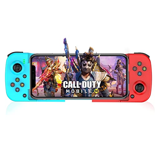 Mando de juego inalámbrico para iPhone, Megadream MFi Bluetooth Mobile Gamepad Joystick para...