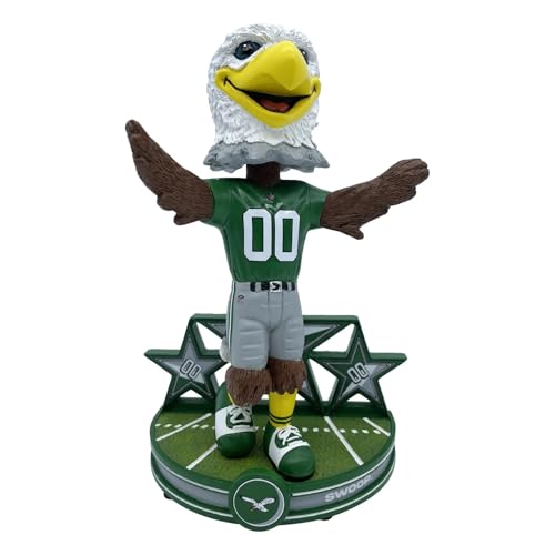 Philadelphia Eagles Mascot Swoop Retro Jersey Superstar Series 8.5" Bobblehead Bobble Head Doll