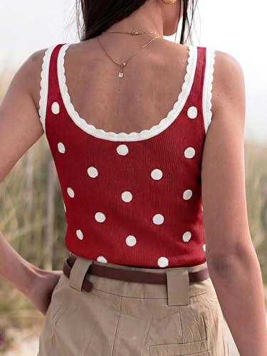 Image of Tankaneo Womens V Neck Tank Tops 2026 Sleeveless Ribbed Knit Shirts Summer Casual Sexy Sweater Vest