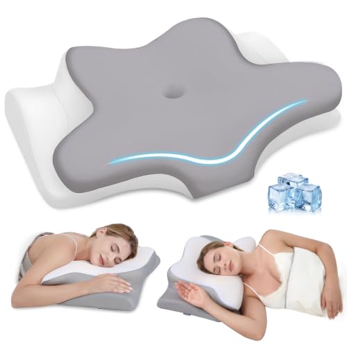 Image of Cervical Neck Pillow, Ergonomic Memory Foam Pillow