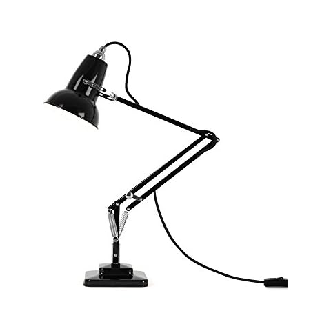 ANGLEPOISE Original 1227 Mini Table Lamp, Jet Black Cover