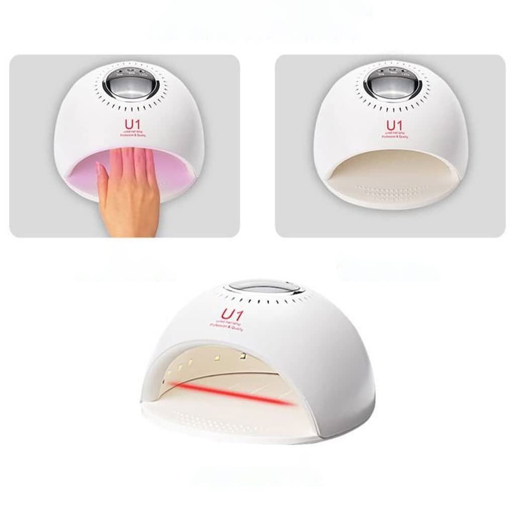 Lampada Unghie Asciugatrice Macchina for la fototerapia manicure - 84W Essiccatore for unghie in fastonitura veloce - Strumenti for le unghie - Asciugacapelli Professionale Gel Polish Luce in Casa