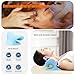 VIRRMO Massage Table Portable with Neck Stretcher, 84 inch Massage Bed Adjustable Lash Bed Massage Bed Tattoo Table for Eyelash Extensions Beauty Tattoo (Table Only，Ivory)