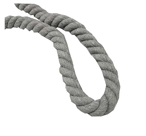 Corda for bondage, corda da giardino, corda di iuta intrecciata (20 m) for decorazioni, giocattoli for animali domestici, artigianato e uso interno ed esterno,J