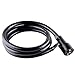 Leisure Cords Heavy Duty 7 Way Plug Inline Trailer Cord with Weatherproof Double Prongs Connector (8 Ft)