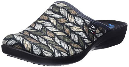 FLY FLOT Damen 864060 Hausschuh, Taupe, 41 EU Cover