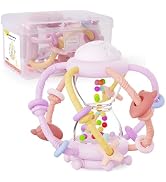 Socub Baby Montessori Sensory Toys for 0-6 6-12 Months, Food Grade Teething Toys for Babies 3-6 6...
