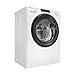 Candy Smart Pro Inverter für Waschtrockner 8 + 5 kg, freistehend, 1400 Umdrehungen, Klasse A-10%, Schnellprogramme, Easy Iron Plus-Programm, HxBxT 85x60x53, Weiß - CSOW 4856TWMB6-S