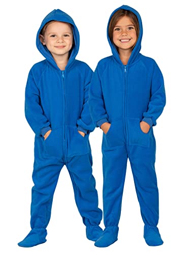 Footed Pajamas - Winter Wonderland Infant Hoodie Fleece One Piece