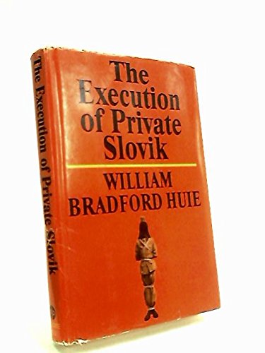 THE EXECUTION OF PRIVATE SLOVIK B001KL2Q6E Book Cover